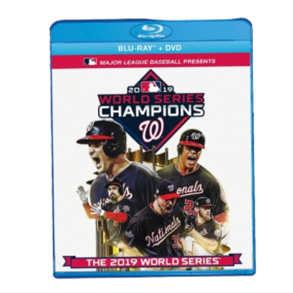 NEW 2019 World Series Champions: Washington Nationals Blu-ray/DVD +Bonus Content